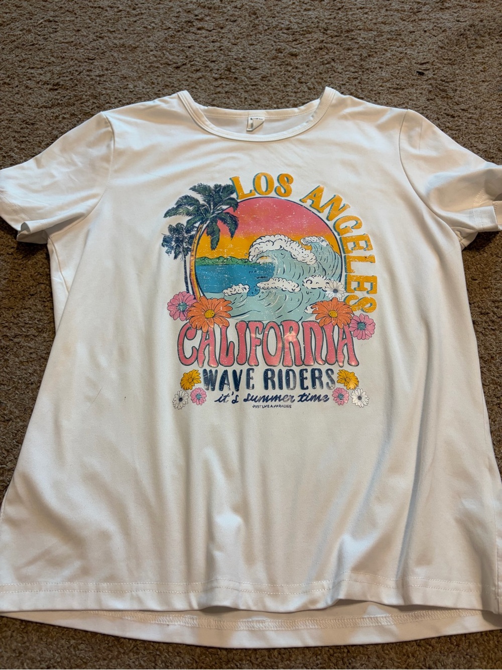 SHEIN White Kids Tee - Size 12Y